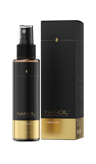Nanoil keratin hair care