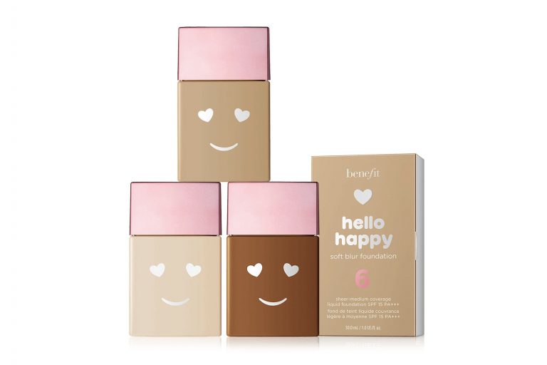 Happy steht uns gut! Neue Foundation Benefit Hello Happy