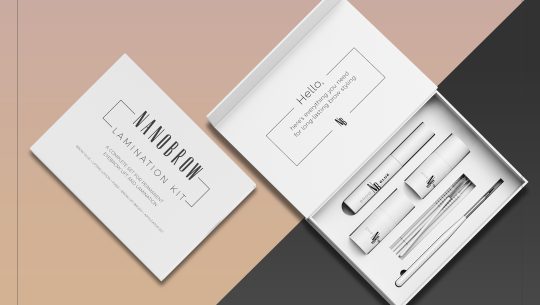 Augenbrauen Laminierung