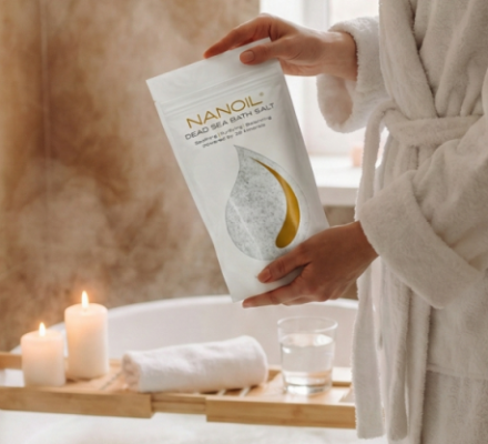 Totes Meer Badesalz nanoil