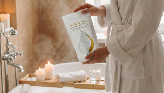 Totes Meer Badesalz nanoil